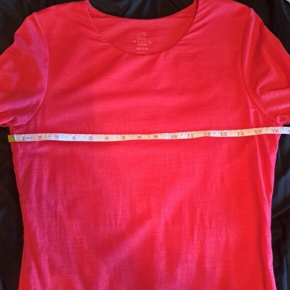 Woolx Sophia Womens Size M Pink Wool Tencel Blend Long Sleeve Bodysuit Top - Picture 6 of 12